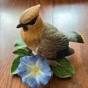Lenox Cedar Waxwing Bird Figurine